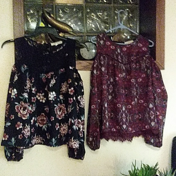 Rewind Tops - Two ladies Rewind blouses.. Size XL